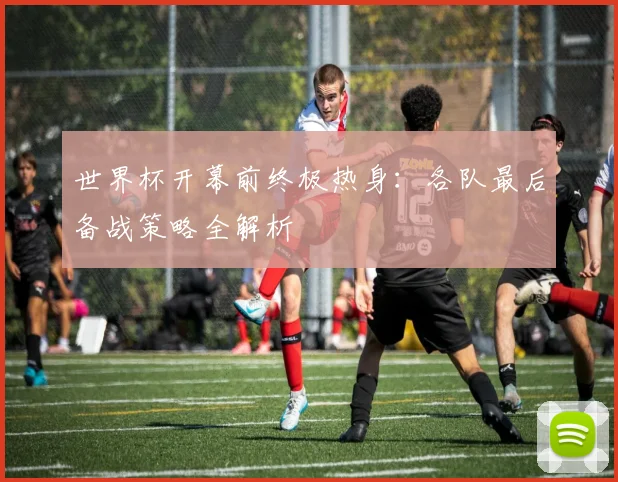 世界杯开幕前终极热身：各队最后备战策略全解析